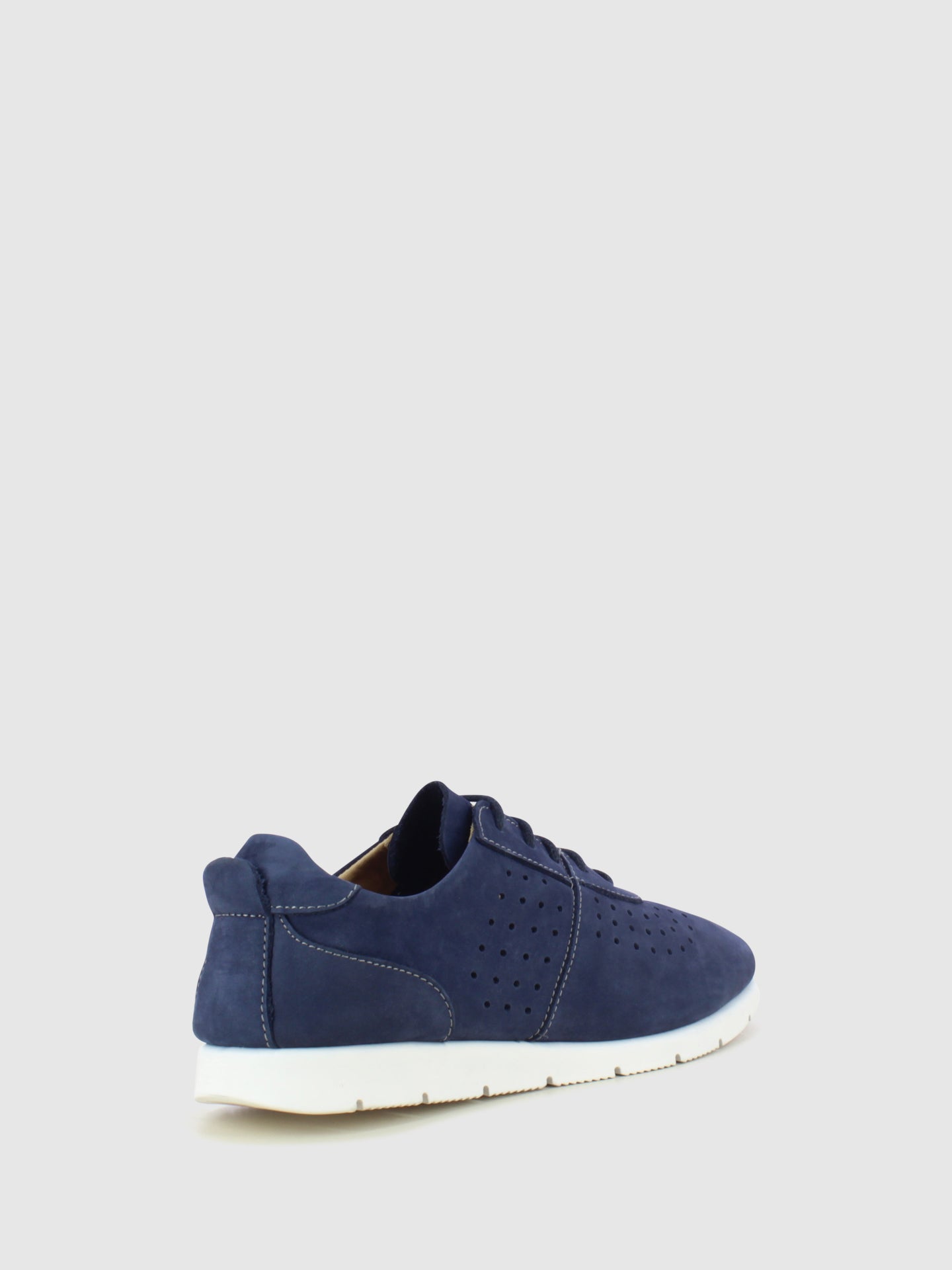 Darkwood Navy Lace-up Trainers